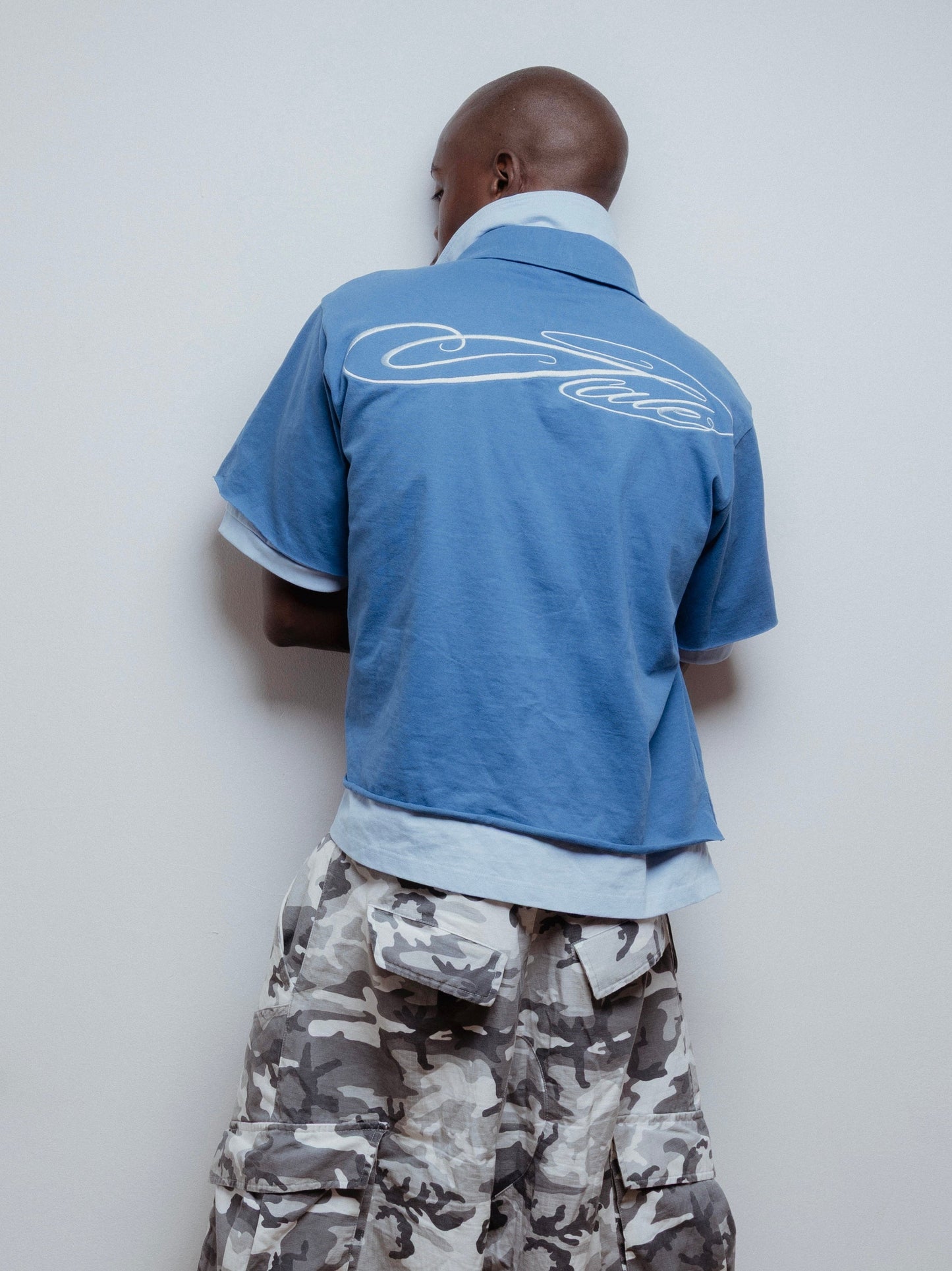 Double Polo Deep Blue