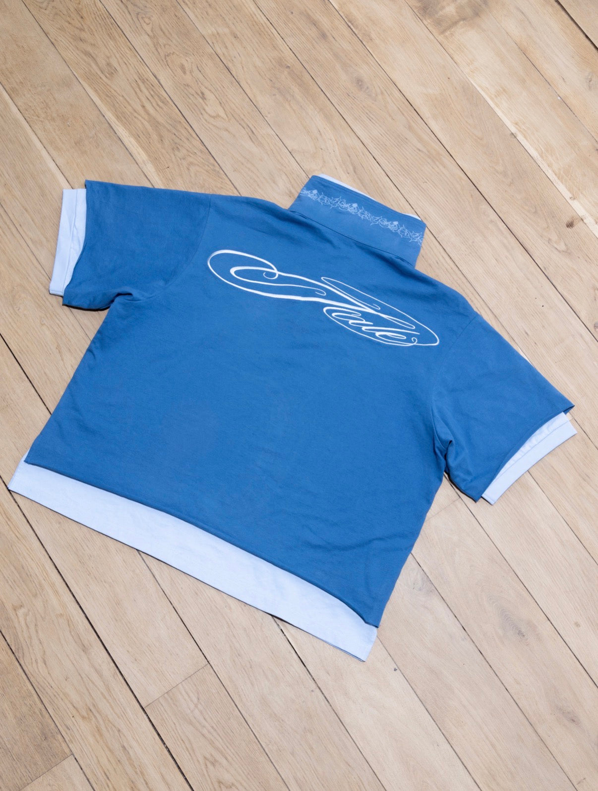 Double Polo Deep Blue